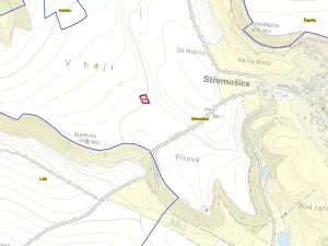Prodej pole, Střemošice, 1129 m2