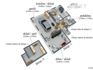Prodej rodinného domu, Lužec nad Vltavou, Šmeralova, 184 m2