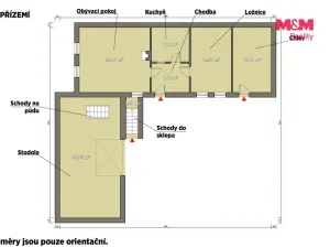 Prodej chalupy, Hradiště - Bezděkov, 54 m2