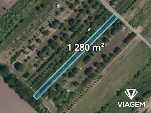Prodej zahrady, Bořetice, 1280 m2