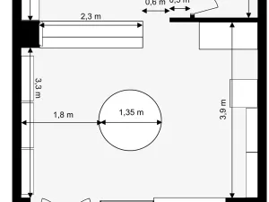 Pronájem obchodního prostoru, Praha - Nové Město, Revoluční, 30 m2