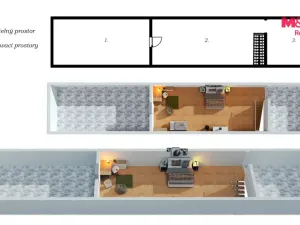 Prodej rodinného domu, Lužná, Masarykovo nám., 165 m2