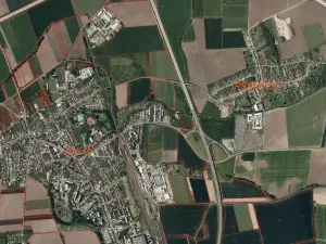 Prodej pole, Hulín, 508 m2