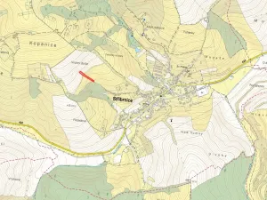 Prodej pole, Stříbrnice, 2025 m2