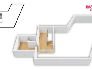 Pronájem atypického bytu, Praha - Nové Město, Pštrossova, 170 m2