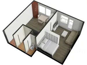 Prodej bytu 1+1, Písek, Harantova, 36 m2