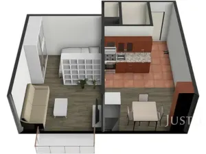 Prodej bytu 1+1, Písek, Harantova, 36 m2