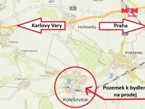 Prodej pozemku pro bydlení, Kolešovice, 3026 m2