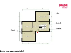 Pronájem bytu 3+1, Přimda, Nová, 63 m2