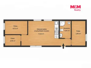 Prodej chaty, Šumná, 34 m2