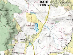 Prodej podílu pole, Domousnice, 4289 m2