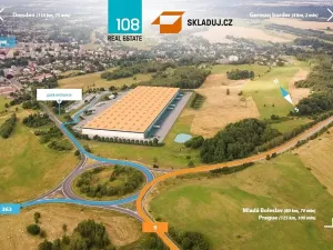 Pronájem skladu, Rumburk, Bentelerova, 11000 m2