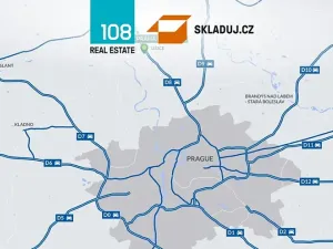 Pronájem skladu, Kozomín, 4000 m2
