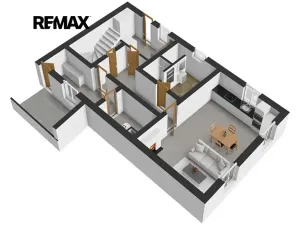 Pronájem rodinného domu, Horní Lukavice, 173 m2