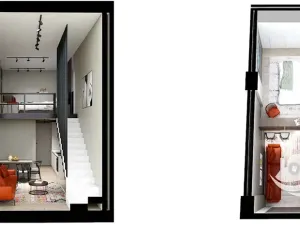 Prodej bytu 2+kk, Qerret, Albánie, 44 m2