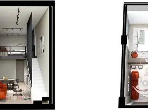 Prodej bytu 2+kk, Qerret, Albánie, 44 m2