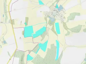 Dražba pozemku, Staré Sedlo, 223600 m2