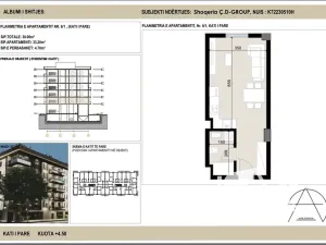 Prodej bytu 1+kk, Golem, Albánie, 33 m2