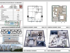 Prodej bytu 2+kk, Golem, Albánie, 48 m2