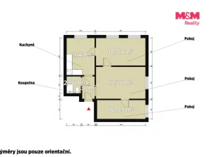 Prodej bytu 3+1, Plzeň - Východní Předměstí, Božkovská, 70 m2