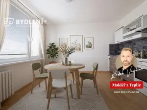 Prodej bytu 1+1, Krupka, Karla Čapka, 35 m2