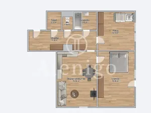 Prodej bytu 3+kk, Praha - Záběhlice, Podle náhonu, 68 m2