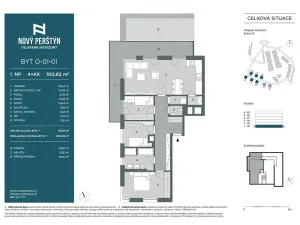 Prodej bytu 4+kk, Liberec, Na Perštýně, 95 m2