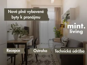 Pronájem bytu 1+kk, Praha - Hloubětín, Poděbradská, 28 m2