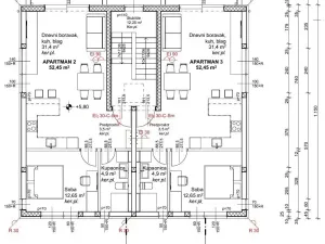 Prodej bytu 2+kk, Novalja, Chorvatsko, 73 m2