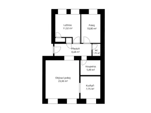 Prodej bytu 3+1, Praha - Vinohrady, Americká, 68 m2