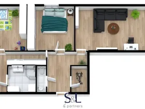 Prodej bytu 3+1, Jablonné v Podještědí, U Školy, 61 m2