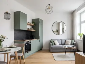 Prodej bytu 1+kk, Praha, Slezská, 21 m2