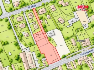 Prodej pozemku pro bydlení, Nymburk - Drahelice, 2717 m2