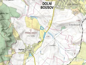 Prodej podílu pole, Domousnice, 1733 m2