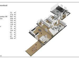 Prodej ubytování, Hrochův Týnec, 356 m2