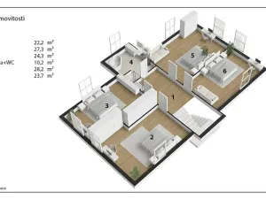 Prodej kanceláře, Hrochův Týnec, 356 m2