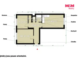 Pronájem bytu 3+kk, Plzeň - Východní Předměstí, Francouzská třída, 55 m2