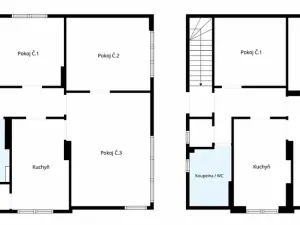 Prodej rodinného domu, Přibyslav, Wolkerova, 160 m2