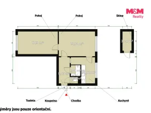 Prodej bytu 2+1, Plzeň - Lobzy, Blatenská, 49 m2