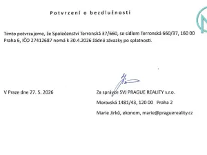 Prodej bytu 1+1, Praha - Bubeneč, 37 m2