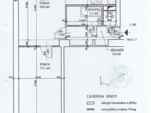 Prodej bytu 2+kk, Ostrava, Opavská, 53 m2