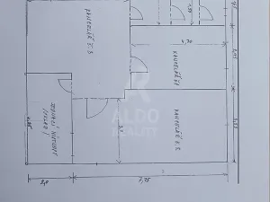 Pronájem kanceláře, České Budějovice, Husova tř., 89 m2