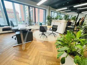 Pronájem kanceláře, Praha - Holešovice, Dělnická, 840 m2