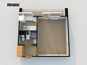 Pronájem bytu 1+kk, Chrudim, U Stadionu, 29 m2
