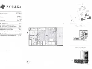 Pronájem bytu 1+kk, Praha - Modřany, Mezi vodami, 39 m2