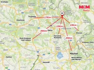Pronájem bytu 3+1, Radvanice, 78 m2