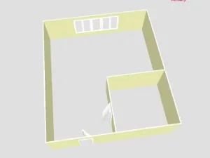 Pronájem bytu 1+kk, Chomutov, Bezručova, 20 m2