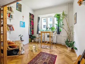 Pronájem bytu 1+kk, Praha - Vinohrady, V Horní Stromce, 22 m2