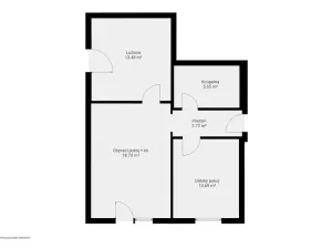 Prodej bytu 3+kk, Vochov, 52 m2