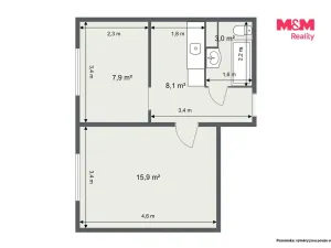 Prodej bytu 2+kk, Horní Slavkov, Dlouhá, 35 m2